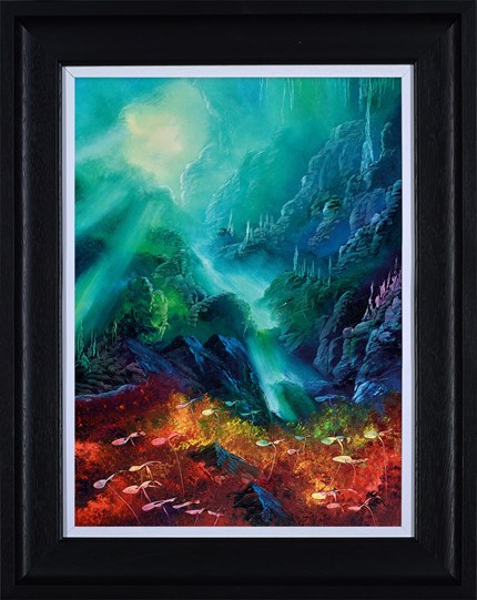 Colours of the Deep by Philip Gray - Framed Embelished Canvas on Board